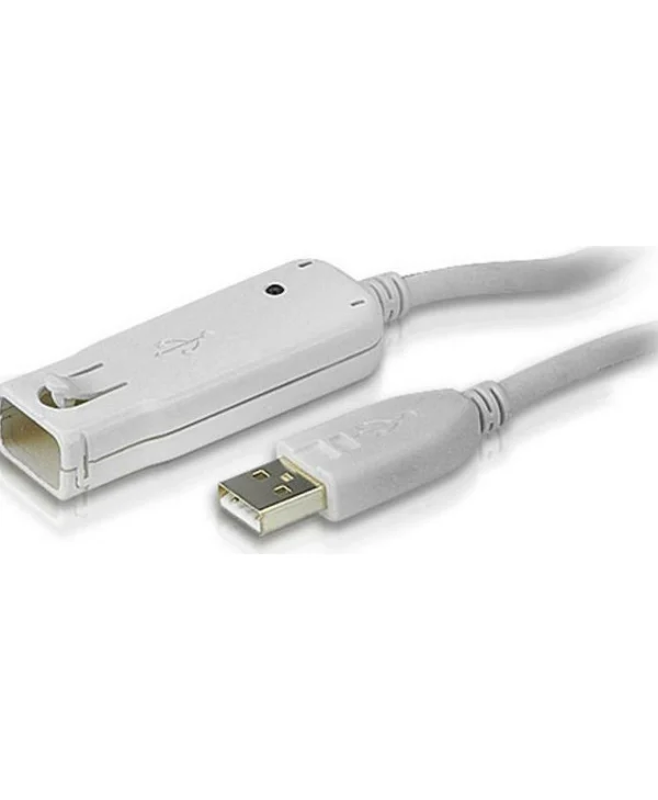 Aten USB 2.0 Cable USB-A male - USB-A female Λευκό 12m AT-UE2120
