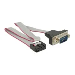 DeLock Rs 232 Serial Pin Header Καλώδιο RS232 9-pin male σε DE-9 89900