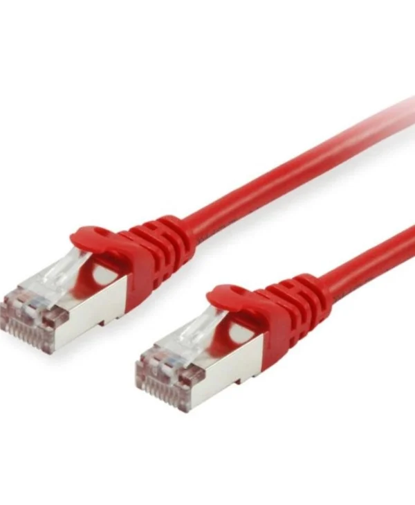 Equip S/FTP Cat.6 (Gigabit) Καλώδιο Δικτύου Ethernet 3m Κόκκινο 605522
