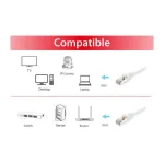 Equip S/FTP Cat.6 (Gigabit) Καλώδιο Δικτύου Ethernet 3m Γκρι 605512 - Image 2