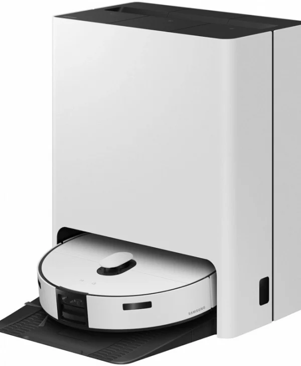 Samsung Jet Bot Combo Steam+ Σκούπα Ρομπότ με Χαρτογράφηση Laser & Απορρόφηση 6000Pa Λευκή VR7MD96514G/GE