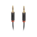 SBS Καλώδιο Ήχου 3.5mm male - 3.5mm male Μαύρο 1.5m με Επίχρυσους Ακροδέκτες TECABLE35KR - Image 2