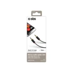 SBS Καλώδιο Ήχου 3.5mm male - 3.5mm male Μαύρο 1.5m με Επίχρυσους Ακροδέκτες TECABLE35KR - Image 5