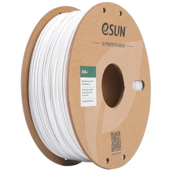 Esun ASA 3D Printer Filament 1.75mm Cold White 1kg ASA+P175CW1