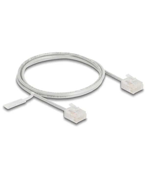 DeLock U/UTP Cat.6 (Gigabit) Καλώδιο Δικτύου Ethernet 1m Γκρι 80758