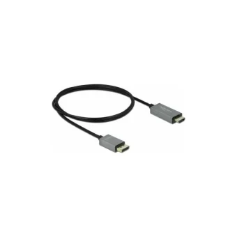 DeLock Cable DisplayPort male - HDMI male 1m Μαύρο (85928) DELOCK-85928