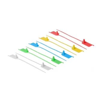 DeLock Δεματικά Καλωδίων Πλαστικά 205mmx2.8mm σε Πολύχρωμο χρώμα (10τμχ) (18826)