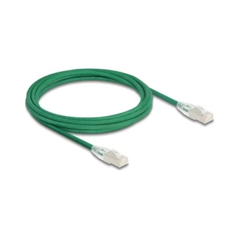 DeLock U/FTP (STP) Cat.6a (Gigabit) Καλώδιο Δικτύου Ethernet 3m Πράσινο 80367