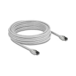 DeLock S/FTP Cat.8.1 Καλώδιο Δικτύου Ethernet 10m Γκρι 80564
