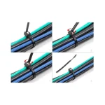 DeLock Δεματικά Καλωδίων Πλαστικά 200mmx4.8mm σε Μαύρο χρώμα (50τμχ) 19468 - Image 2