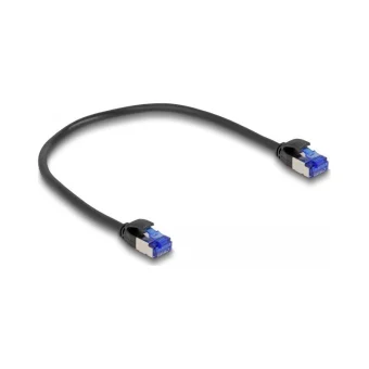 S/FTP Cat.6a (Gigabit) Καλώδιο Δικτύου Ethernet 0.25m Μαύρο 80225