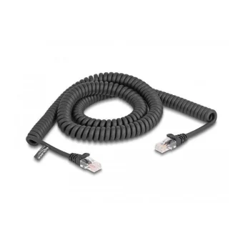 DeLock U/UTP Cat.5e (Gigabit) Καλώδιο Δικτύου Ethernet 3m Μαύρο 87994