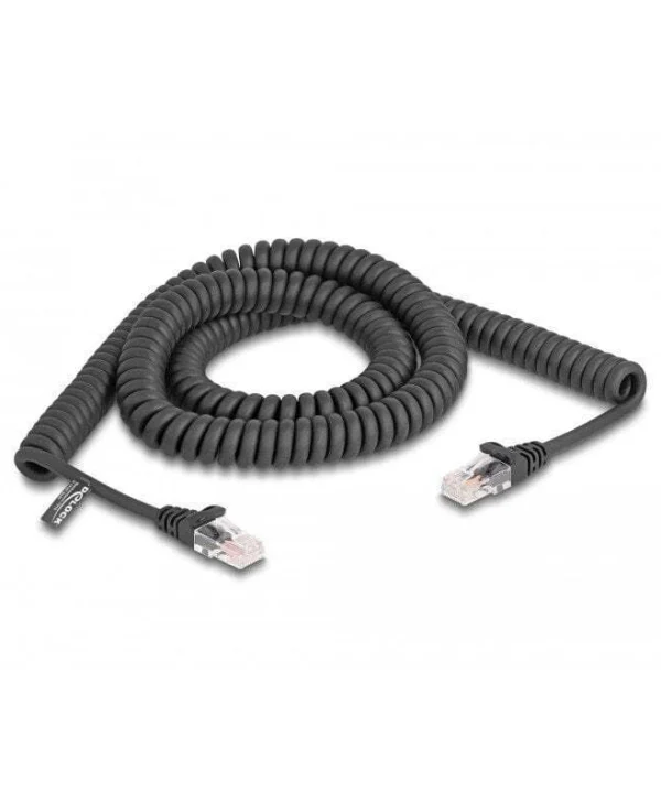 DeLock U/UTP Cat.5e (Gigabit) Καλώδιο Δικτύου Ethernet 3m Μαύρο 87994