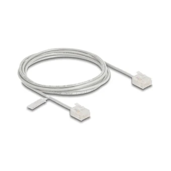 DeLock U/UTP Cat.6 (Gigabit) Καλώδιο Δικτύου Ethernet 2m Γκρι 80759