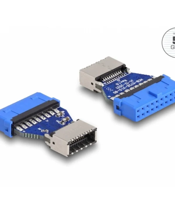 Delock Usb 3.2 Gen 1 Adapter Panel Mount Socket > Internal Key A Bu 66233
