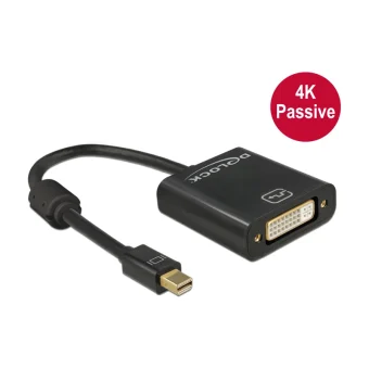 DeLock 62605 Μετατροπέας mini DisplayPort male σε DVI-I female 1τμχ