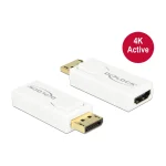 DeLock 65580 Μετατροπέας DisplayPort male σε HDMI female Λευκό