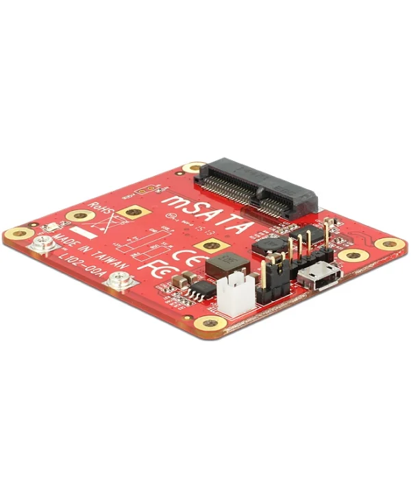 DeLock Μετατροπέας USB Micro-B female / USB pin header σε mSATA 6 Gb/s (62648)
