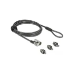 Κλειδαριά Laptop Navilock Security Cable 3 Locking Heads 20676