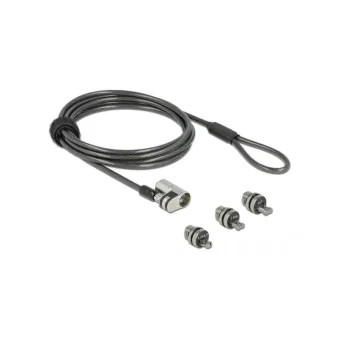 Κλειδαριά Laptop Navilock Security Cable 3 Locking Heads 20676