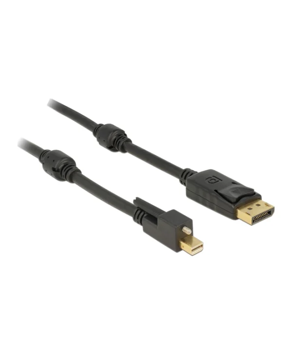 DeLock Cable mini DisplayPort male - DisplayPort male 2m (83722)