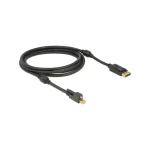 DeLock Cable mini DisplayPort male - DisplayPort male 2m (83722) - Image 2