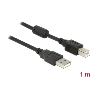 DeLock USB 2.0 Cable USB-A male - USB-B male 1m (83566)