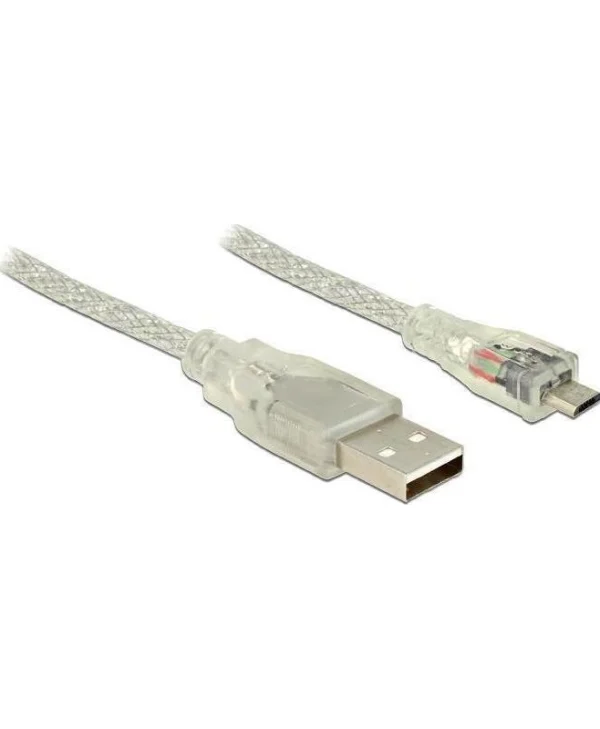 DeLock USB 2.0 Cable USB-A male - micro USB-B male 2m (83901)