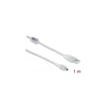 DeLock USB 2.0 Cable USB-A male - mini USB-B male 1m (83905) - Image 2