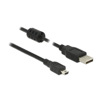 DeLock USB 2.0 Cable USB-A male - mini USB-B male 1m (84912)