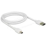DeLock USB 2.0 Cable USB-A male - mini USB-B male Μαύρο 1m 85157