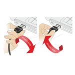 DeLock USB 2.0 Cable USB-A male - mini USB-B male Μαύρο 1m 85157 - Image 3