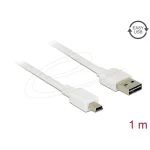 DeLock USB 2.0 Cable USB-A male - mini USB-B male Μαύρο 1m 85157 - Image 4