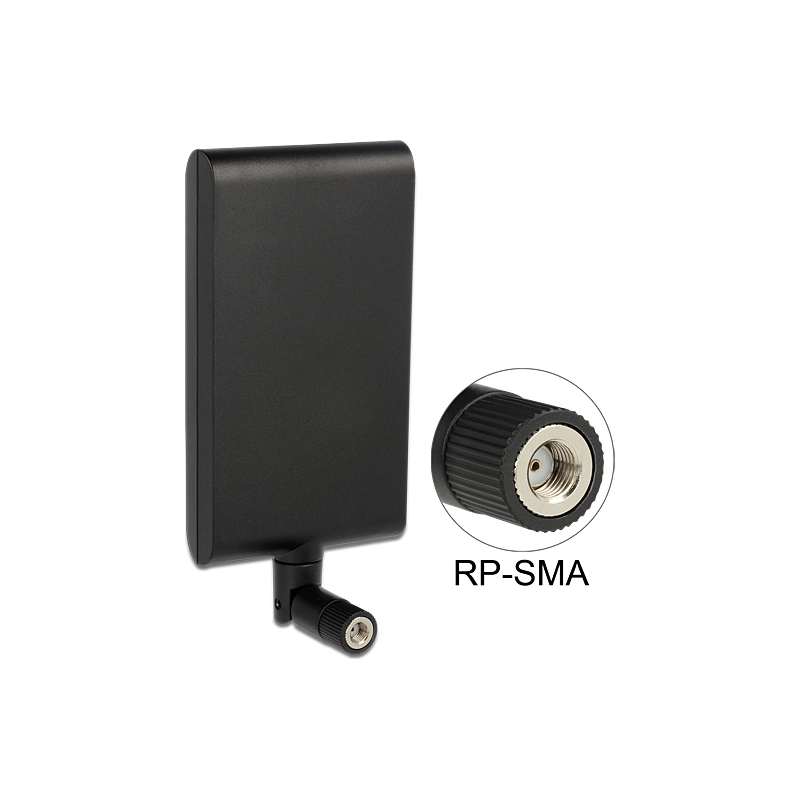 1 DeLock 88904 Εσωτερική Κεραία WiFi Πανκατευθυντική 10dBi με σύνδεση SMA - Image 1