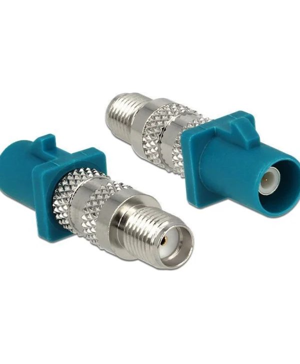 DeLock Μετατροπέας SMA male σε female Μπλε 1τμχ 88932