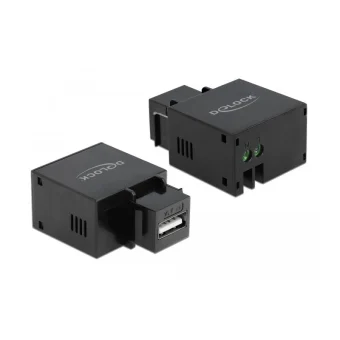 Keystone Module Usb Type-a Charging Port 2.1 A Black 86506
