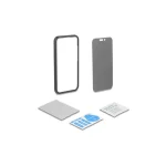 Delock Delock Screen Protector Iphone 17 Privacy Protection Made Tempered Glass Anti-spy 4-way Privacy Filter Installation Aid 81621 - Image 2