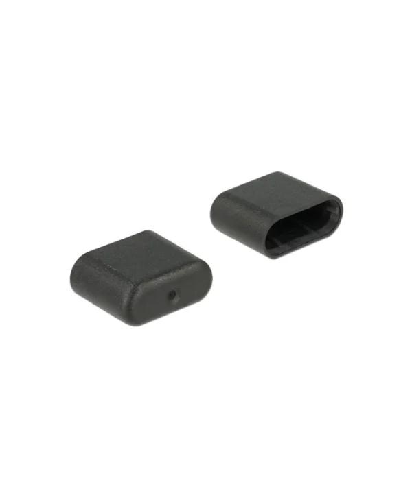 Delock Staubschutz Usb Typ-c Schwarz 10 Stück 64008