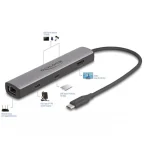 DeLock USB-C Docking Station με HDMI 4K PD Ethernet Γκρι (87865) - Image 3