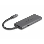 DeLock USB-C Docking Station με HDMI 4K Γκρι (87804) - Image 2