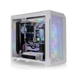 Thermaltake CTE C750 Air Snow Gaming Full Tower Κουτί Υπολογιστή με Πλαϊνό Παράθυρο και RGB Φωτισμό Λευκό CA-1X6-00F6WN-00