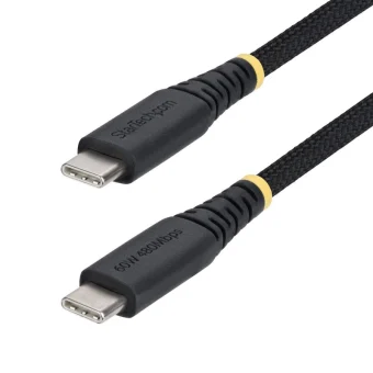 StarTech USB 2.0 Cable USB-C male - USB-C 60W PD Μαύρο 1m USB2CC1MNCBR