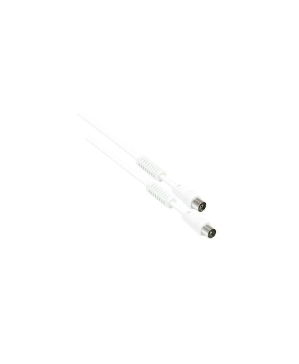 Good Connections Καλώδιο Κεραίας Coax male - Coax female Λευκό 2m 1τμχ S-PAK02