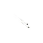 Good Connections Καλώδιο Κεραίας Coax male - Coax female Λευκό 2m 1τμχ S-PAK02 - Image 2