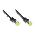 Good Connections S/FTP Cat.7 (10Gbps) Καλώδιο Δικτύου Ethernet 1m Μαύρο 8070R-010S
