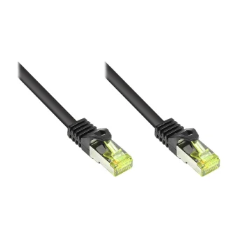 Good Connections S/FTP Cat.7 (10Gbps) Καλώδιο Δικτύου Ethernet 1m Μαύρο 8070R-010S