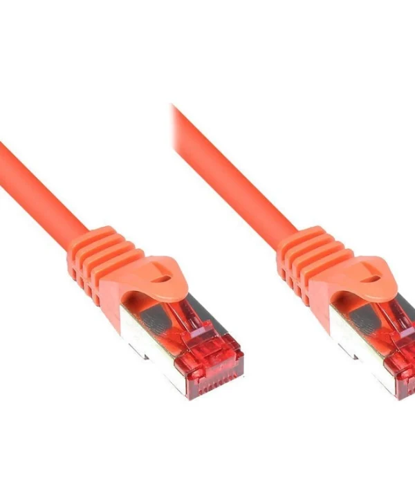 Alcasa S/FTP Cat.6 (Gigabit) Καλώδιο Δικτύου Ethernet 2m Πορτοκαλί 8060-020O