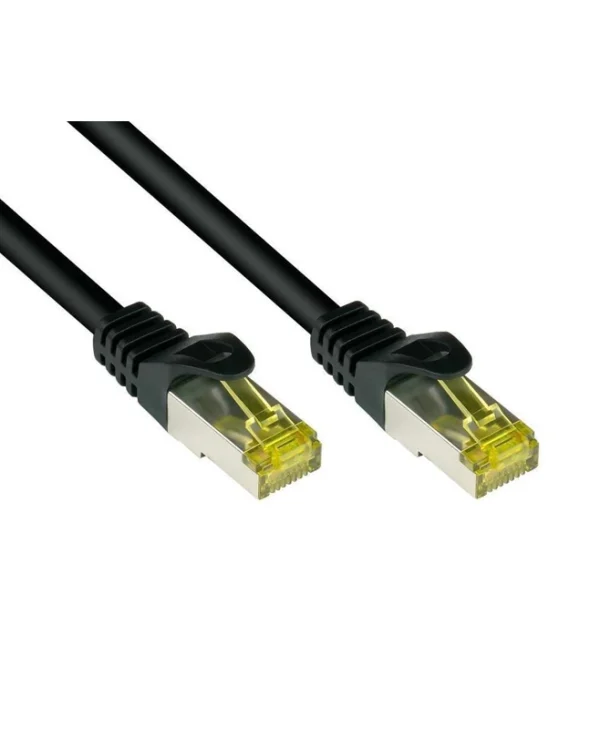 Good Connections S/FTP Cat.7 (10Gbps) Καλώδιο Δικτύου Ethernet 15m Μαύρο 8070R-150S