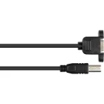 Καλώδιο Alcasa Usb 2.0 B B 1m Usb Usb B Μαύρο 2511-1EB - Image 3