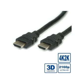 Value Cable HDMI male - HDMI male 3m Μαύρο 11.99.5682